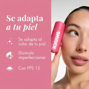 Base de maquillaje adaptable al tono de piel