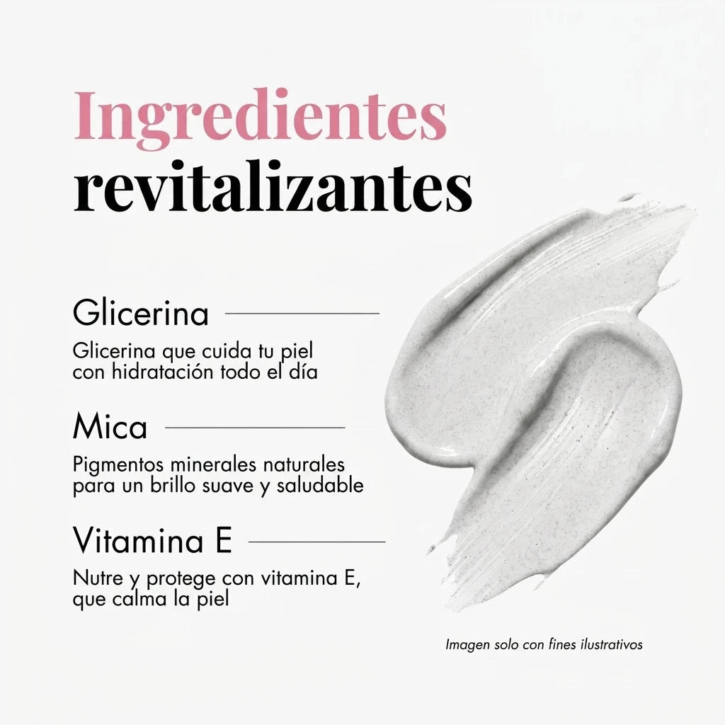 Base de maquillaje adaptable al tono de piel