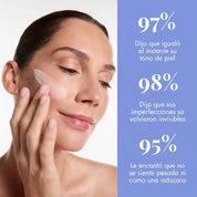 Base de maquillaje adaptable al tono de piel