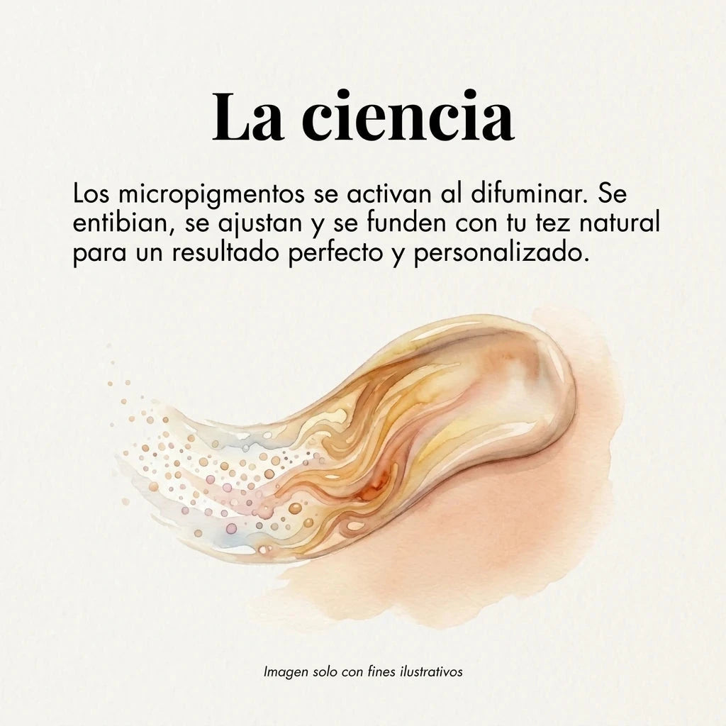 Base de maquillaje adaptable al tono de piel