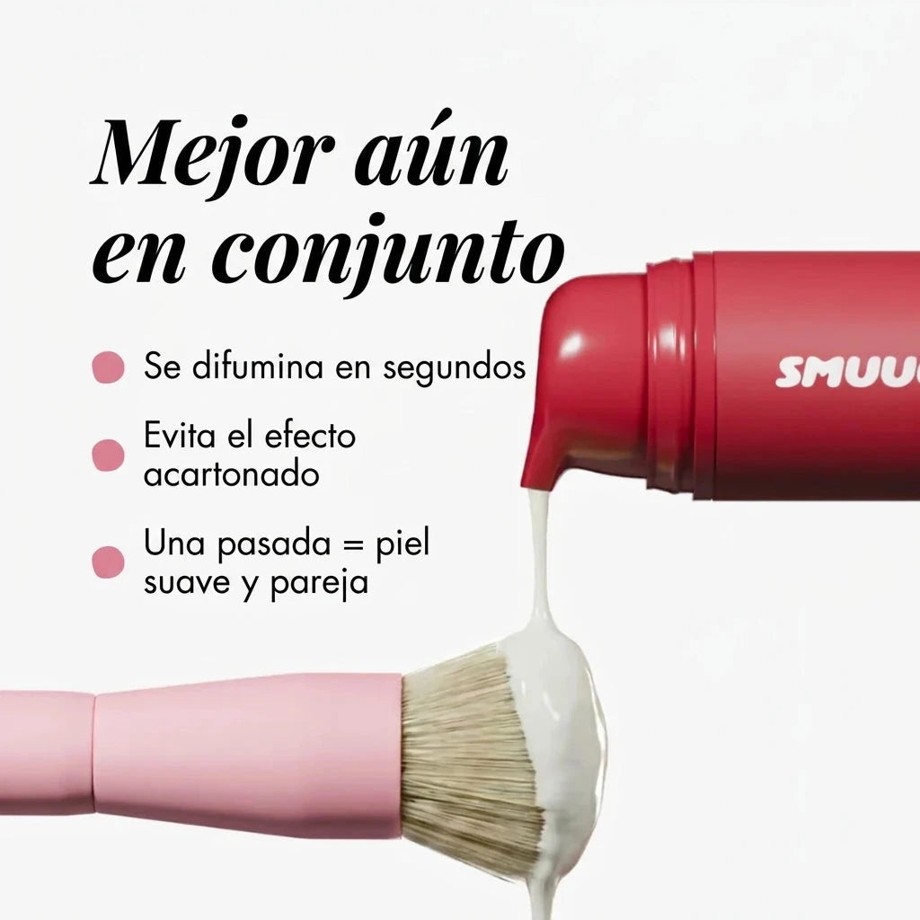 Base de maquillaje adaptable al tono de piel